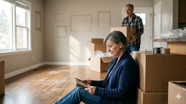 The Emotional Challenge of Leaving a Family Home After the Kids Move Out