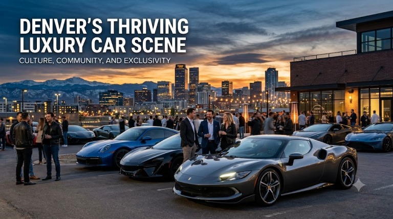 Denver's Thriving Luxury Car Scene: Culture, Community, and Exclusivity